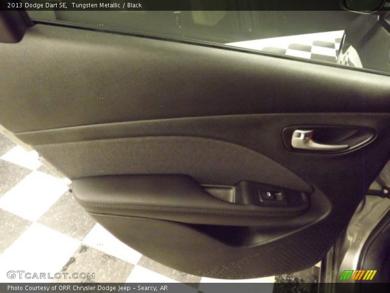 Tungsten Metallic / Black 2013 Dodge Dart SE