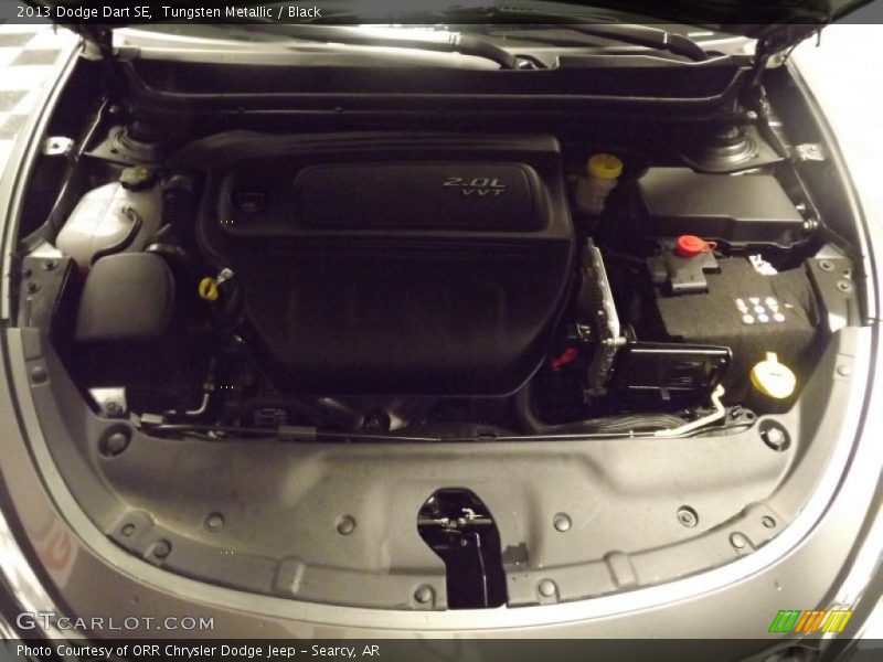 Tungsten Metallic / Black 2013 Dodge Dart SE