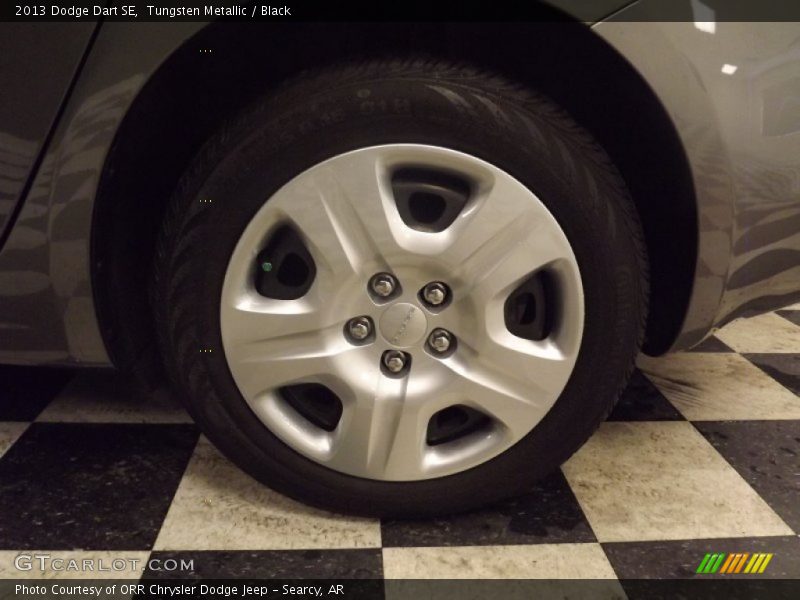 Tungsten Metallic / Black 2013 Dodge Dart SE
