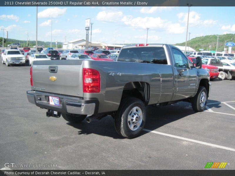 Graystone Metallic / Ebony 2013 Chevrolet Silverado 2500HD LT Regular Cab 4x4