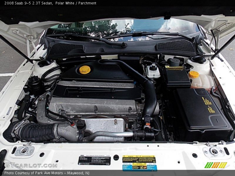 Polar White / Parchment 2008 Saab 9-5 2.3T Sedan