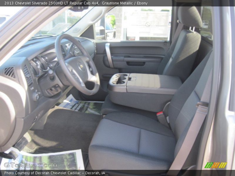 Graystone Metallic / Ebony 2013 Chevrolet Silverado 2500HD LT Regular Cab 4x4
