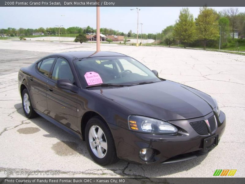 Dark Mocha Metallic / Ebony 2008 Pontiac Grand Prix Sedan