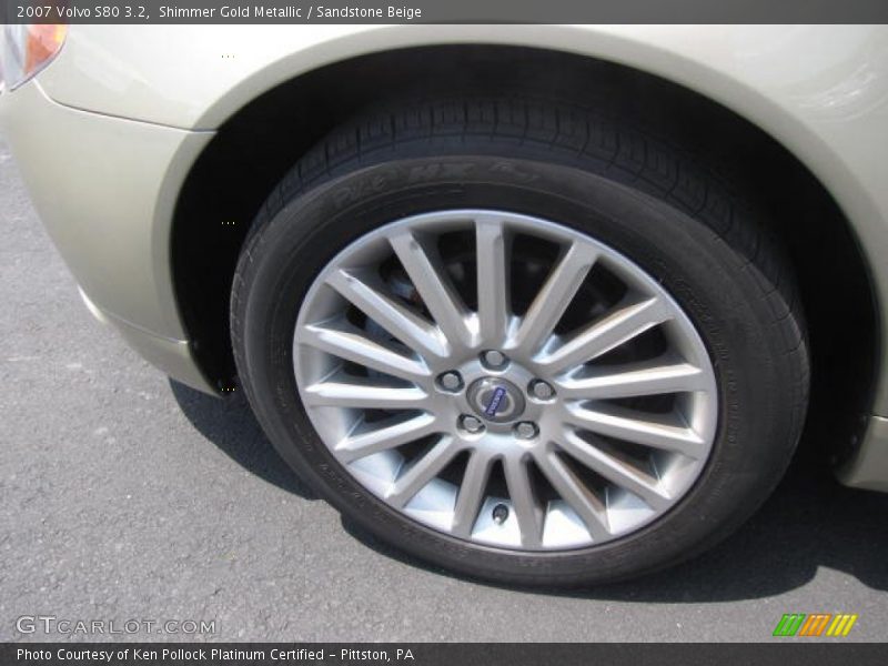 Shimmer Gold Metallic / Sandstone Beige 2007 Volvo S80 3.2