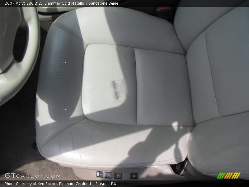 Shimmer Gold Metallic / Sandstone Beige 2007 Volvo S80 3.2