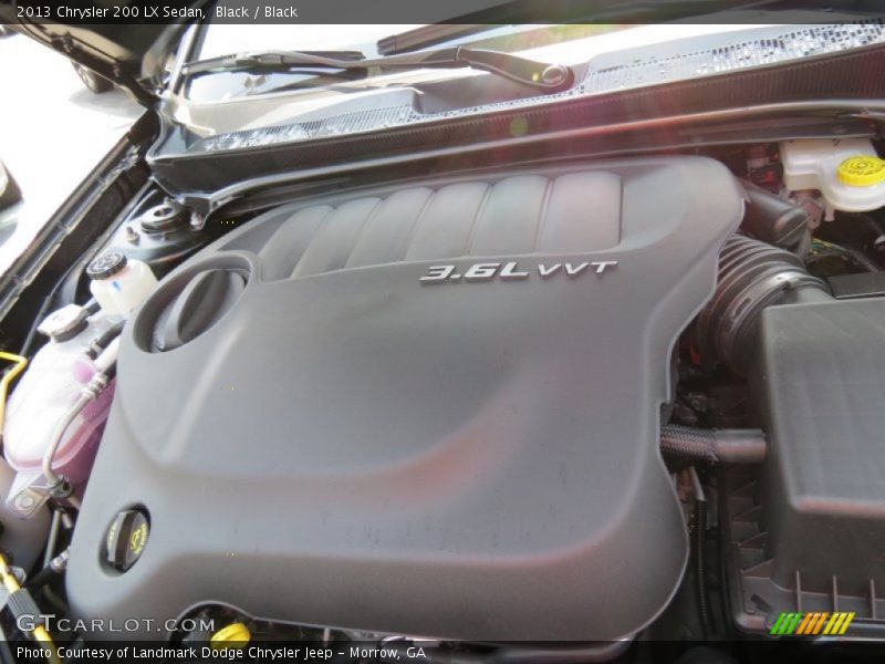 Black / Black 2013 Chrysler 200 LX Sedan