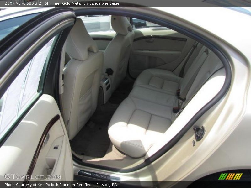 Shimmer Gold Metallic / Sandstone Beige 2007 Volvo S80 3.2