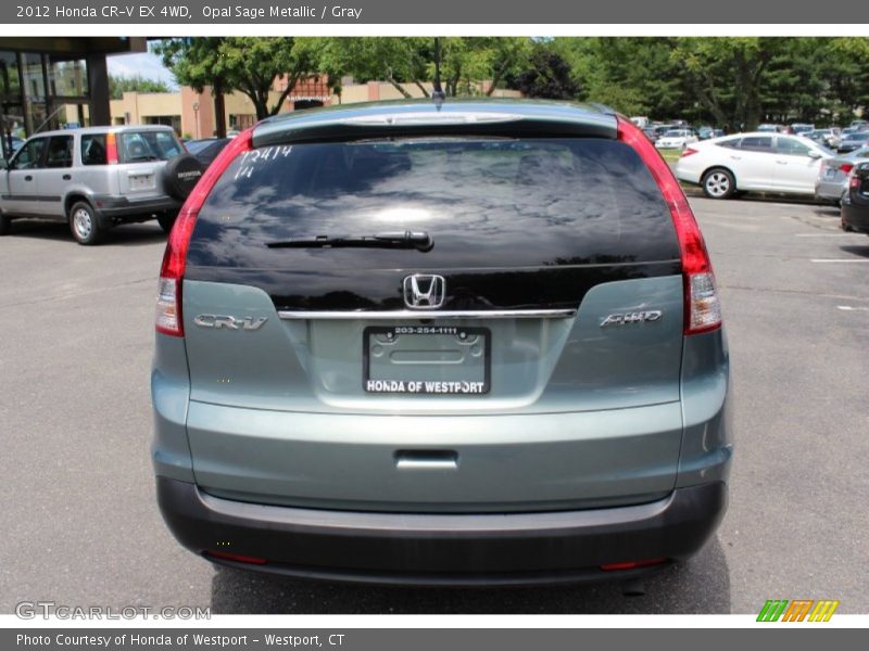 Opal Sage Metallic / Gray 2012 Honda CR-V EX 4WD