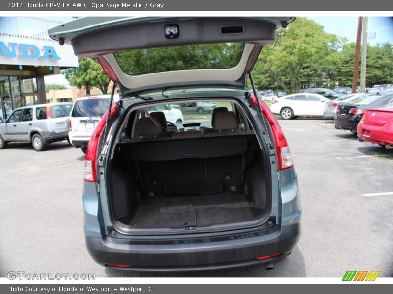 Opal Sage Metallic / Gray 2012 Honda CR-V EX 4WD