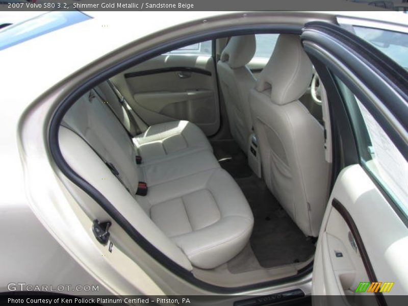 Shimmer Gold Metallic / Sandstone Beige 2007 Volvo S80 3.2