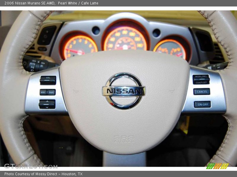Pearl White / Cafe Latte 2006 Nissan Murano SE AWD