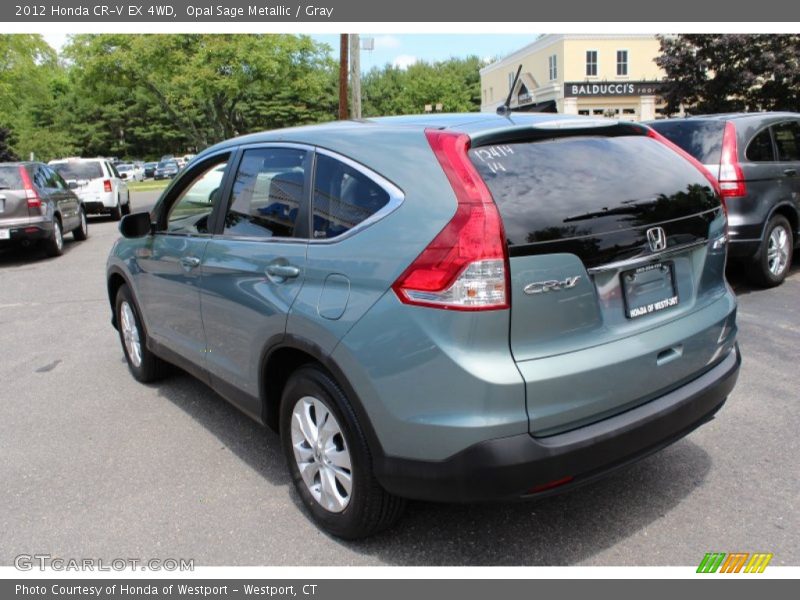 Opal Sage Metallic / Gray 2012 Honda CR-V EX 4WD