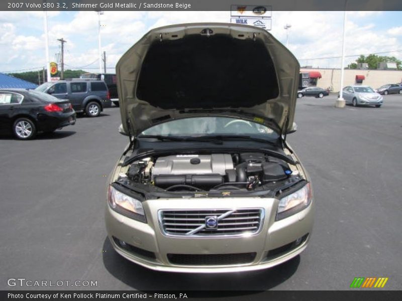 Shimmer Gold Metallic / Sandstone Beige 2007 Volvo S80 3.2