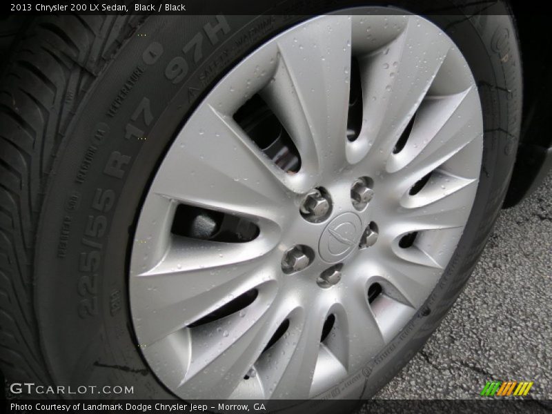 Black / Black 2013 Chrysler 200 LX Sedan