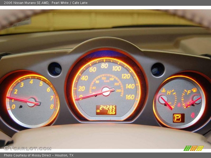 Pearl White / Cafe Latte 2006 Nissan Murano SE AWD