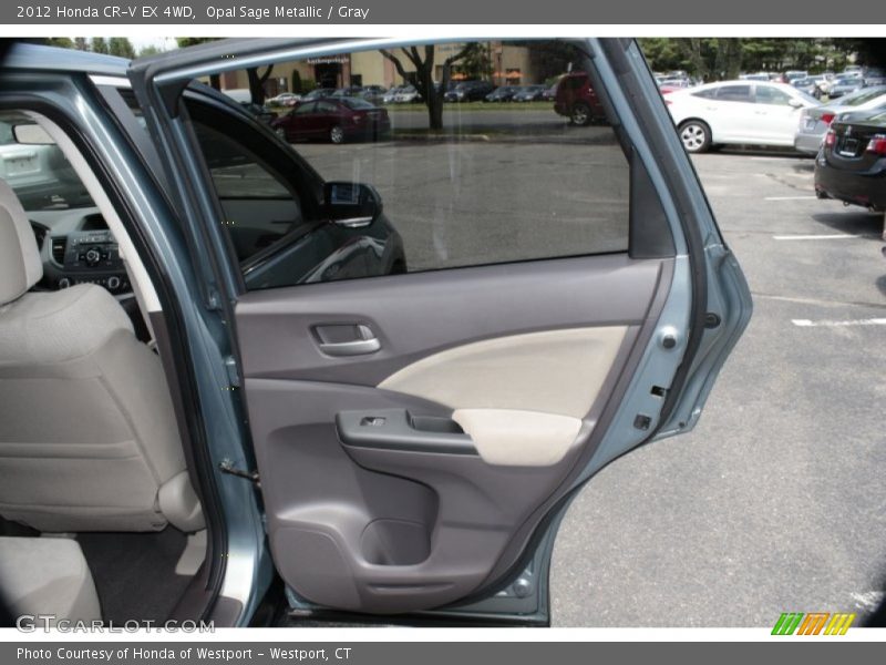 Opal Sage Metallic / Gray 2012 Honda CR-V EX 4WD