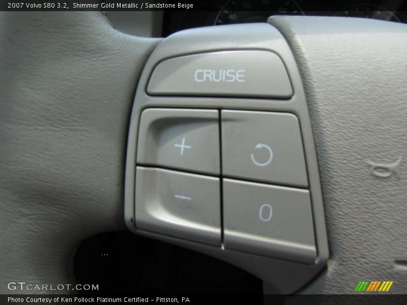 Shimmer Gold Metallic / Sandstone Beige 2007 Volvo S80 3.2