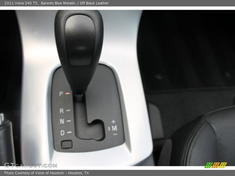 Barents Blue Metallic / Off Black Leather 2011 Volvo S40 T5