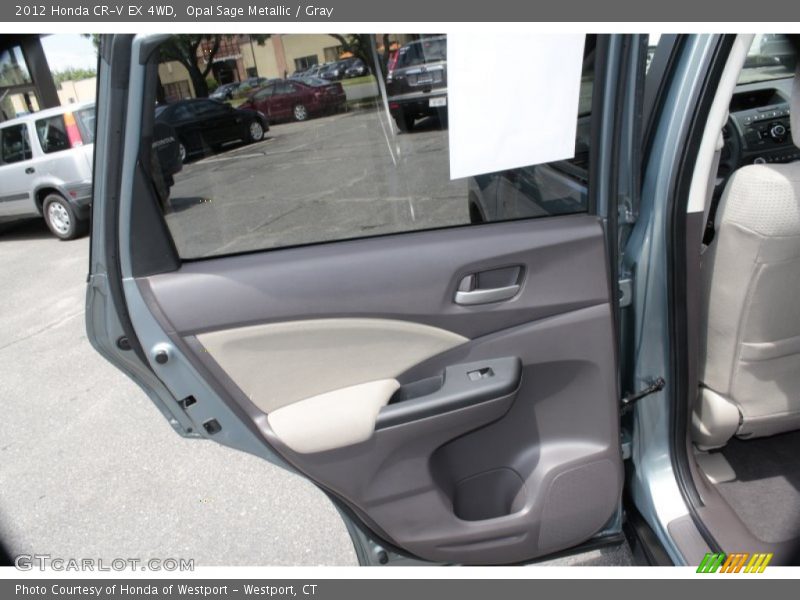 Opal Sage Metallic / Gray 2012 Honda CR-V EX 4WD