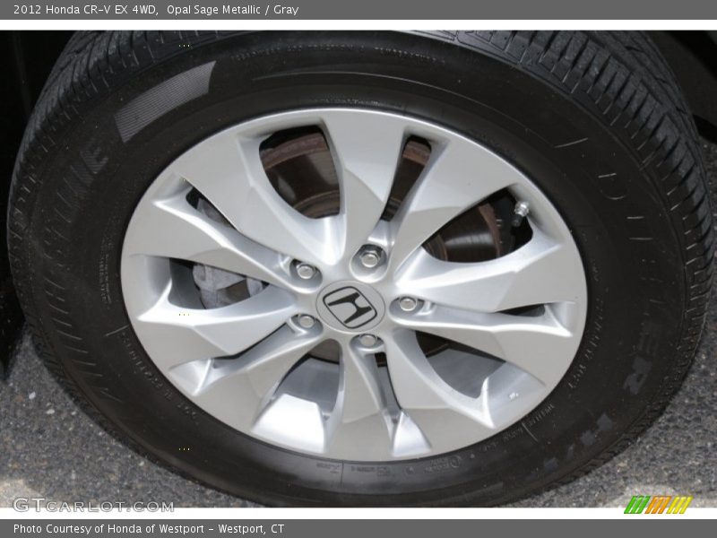  2012 CR-V EX 4WD Wheel