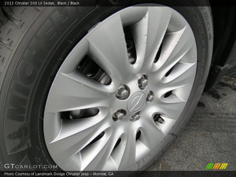 Black / Black 2013 Chrysler 200 LX Sedan