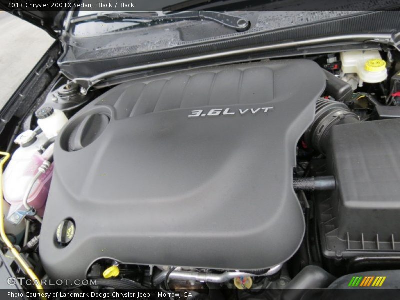 Black / Black 2013 Chrysler 200 LX Sedan