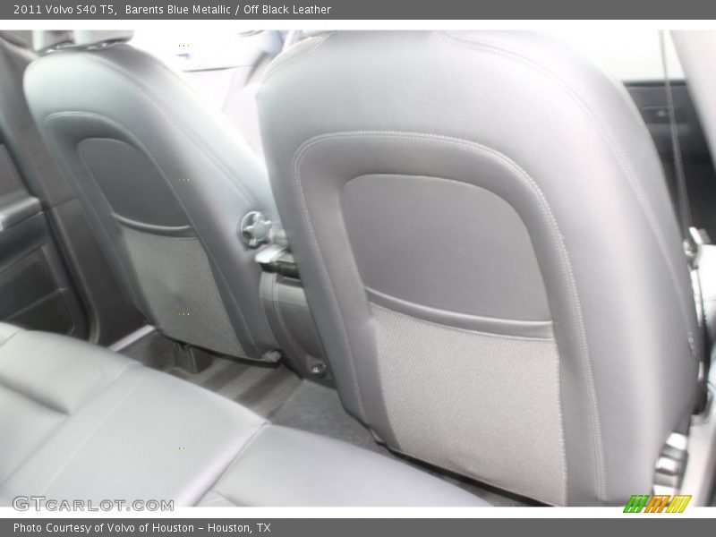 Barents Blue Metallic / Off Black Leather 2011 Volvo S40 T5