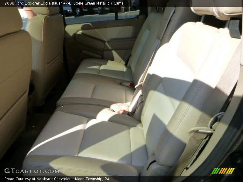 Stone Green Metallic / Camel 2008 Ford Explorer Eddie Bauer 4x4