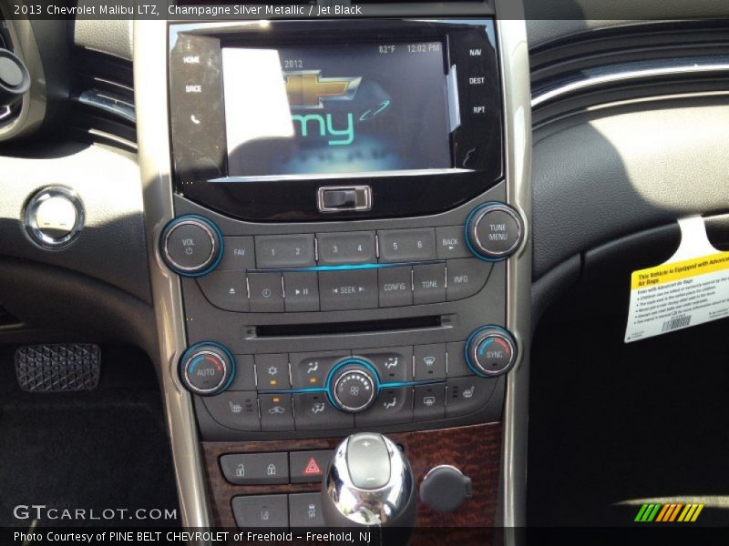 Champagne Silver Metallic / Jet Black 2013 Chevrolet Malibu LTZ