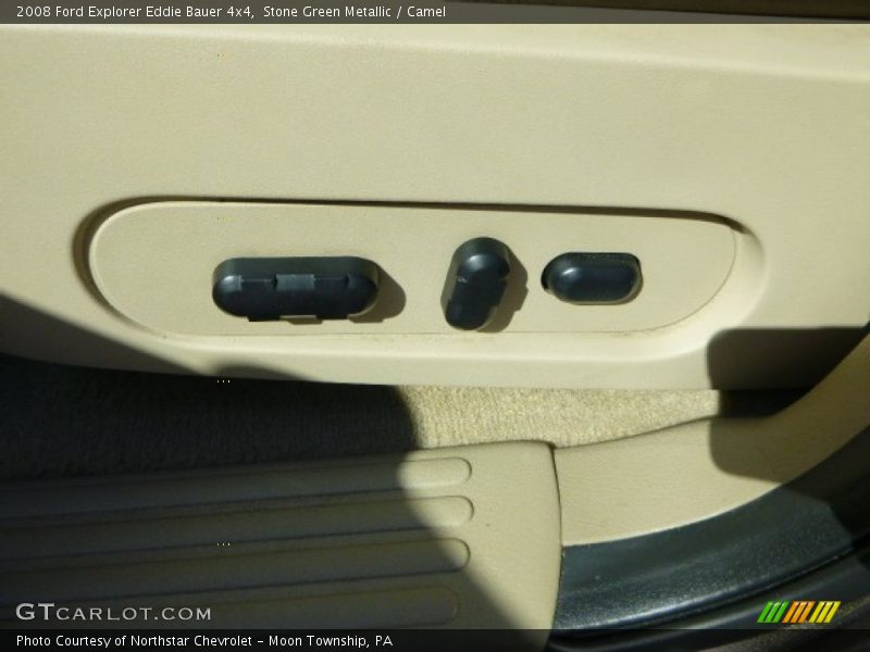 Stone Green Metallic / Camel 2008 Ford Explorer Eddie Bauer 4x4