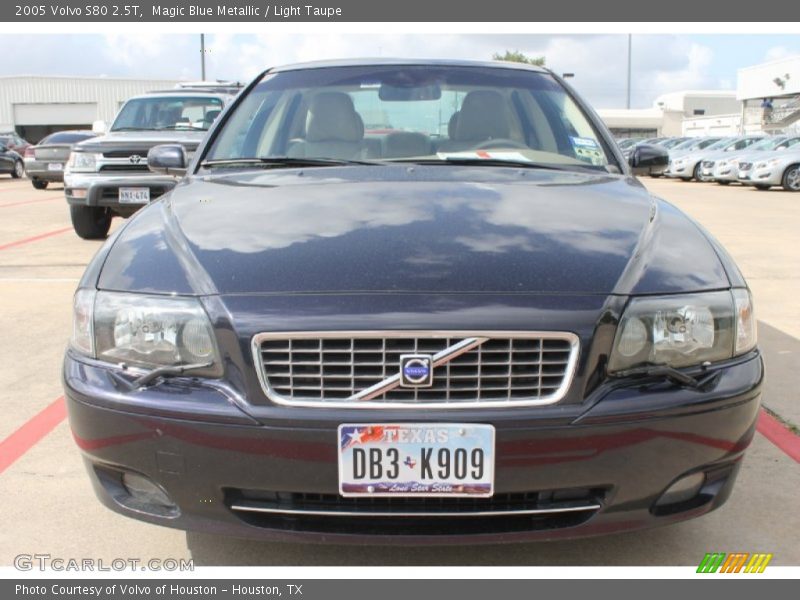 Magic Blue Metallic / Light Taupe 2005 Volvo S80 2.5T