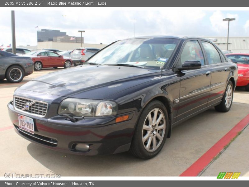 Magic Blue Metallic / Light Taupe 2005 Volvo S80 2.5T
