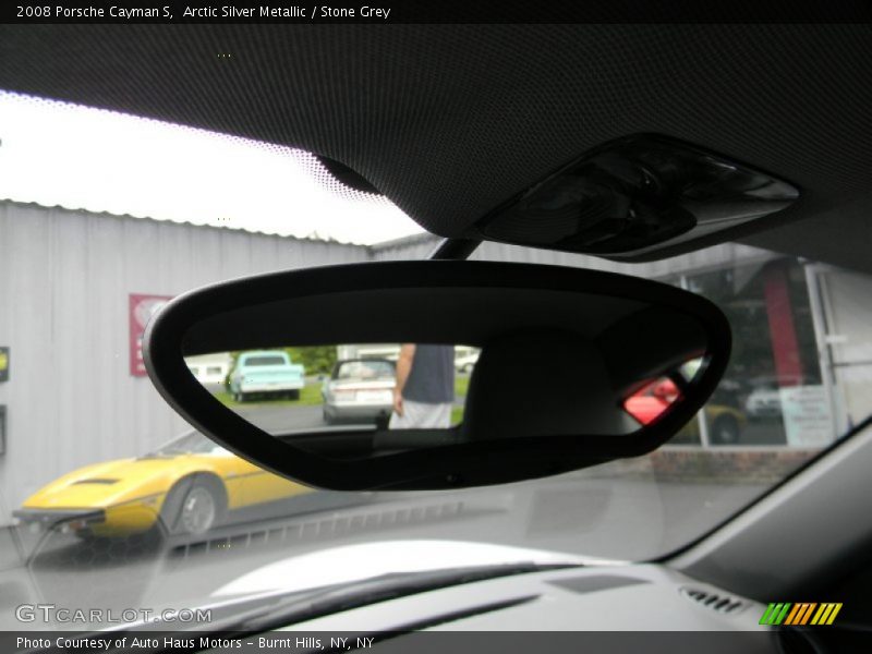 Arctic Silver Metallic / Stone Grey 2008 Porsche Cayman S