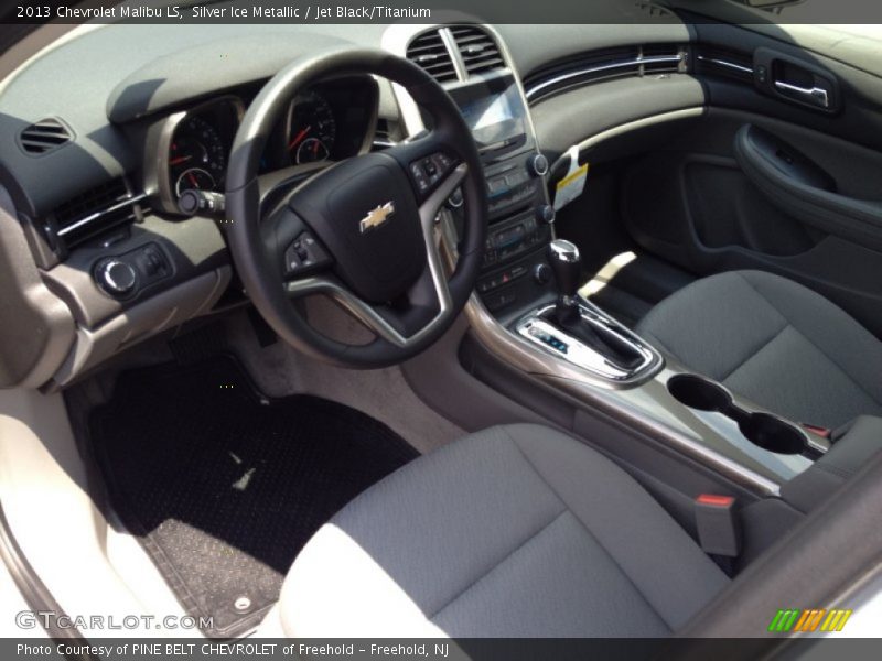 Silver Ice Metallic / Jet Black/Titanium 2013 Chevrolet Malibu LS