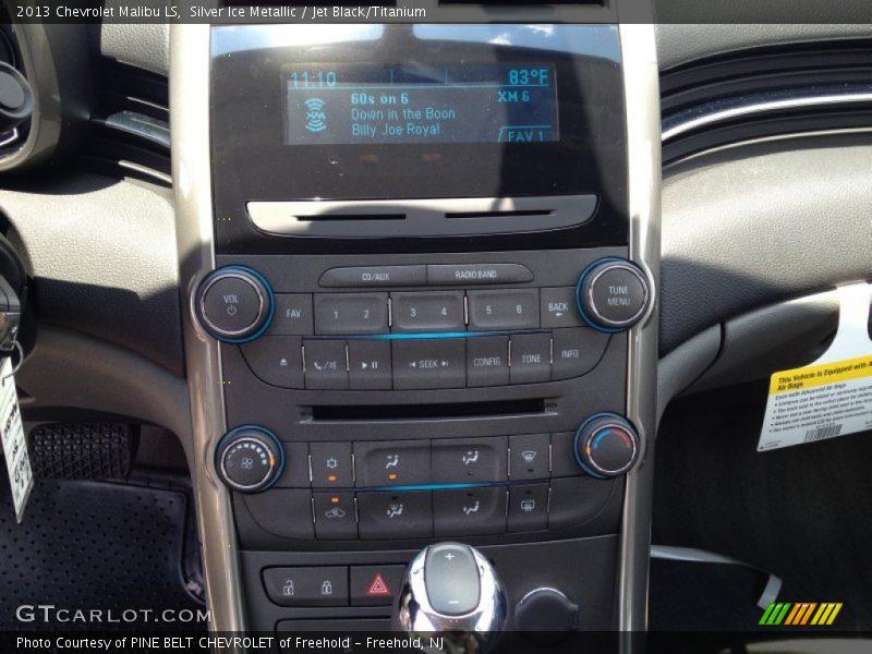 Silver Ice Metallic / Jet Black/Titanium 2013 Chevrolet Malibu LS