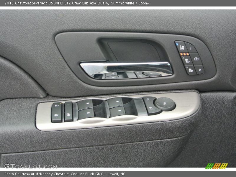 Summit White / Ebony 2013 Chevrolet Silverado 3500HD LTZ Crew Cab 4x4 Dually