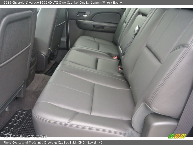 Summit White / Ebony 2013 Chevrolet Silverado 3500HD LTZ Crew Cab 4x4 Dually