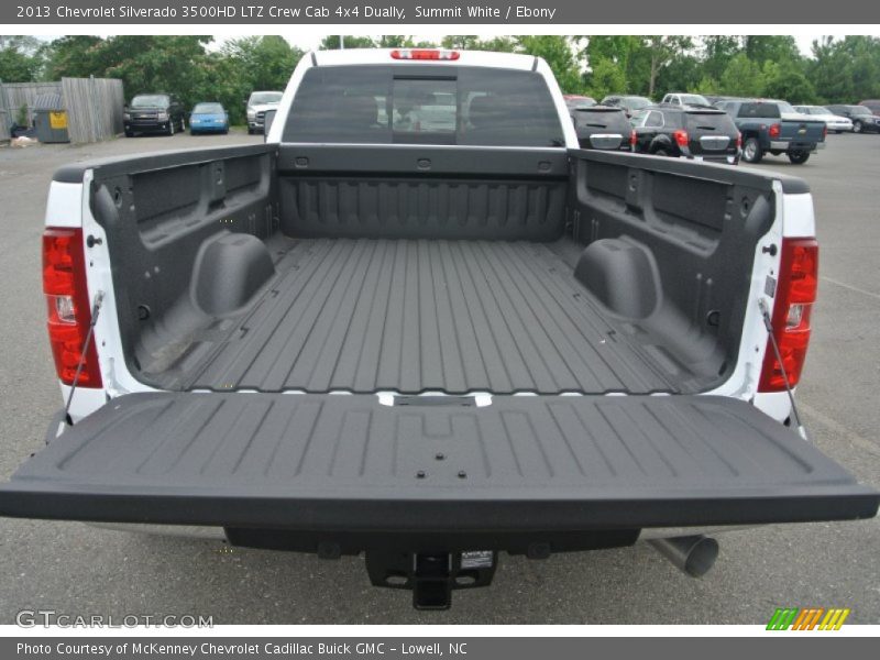 Summit White / Ebony 2013 Chevrolet Silverado 3500HD LTZ Crew Cab 4x4 Dually