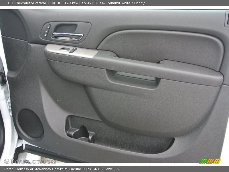 Summit White / Ebony 2013 Chevrolet Silverado 3500HD LTZ Crew Cab 4x4 Dually