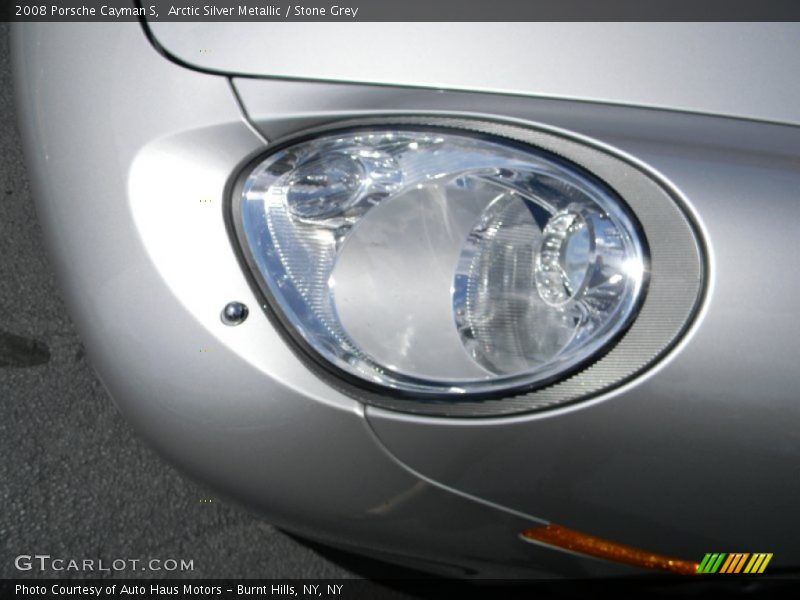 Arctic Silver Metallic / Stone Grey 2008 Porsche Cayman S