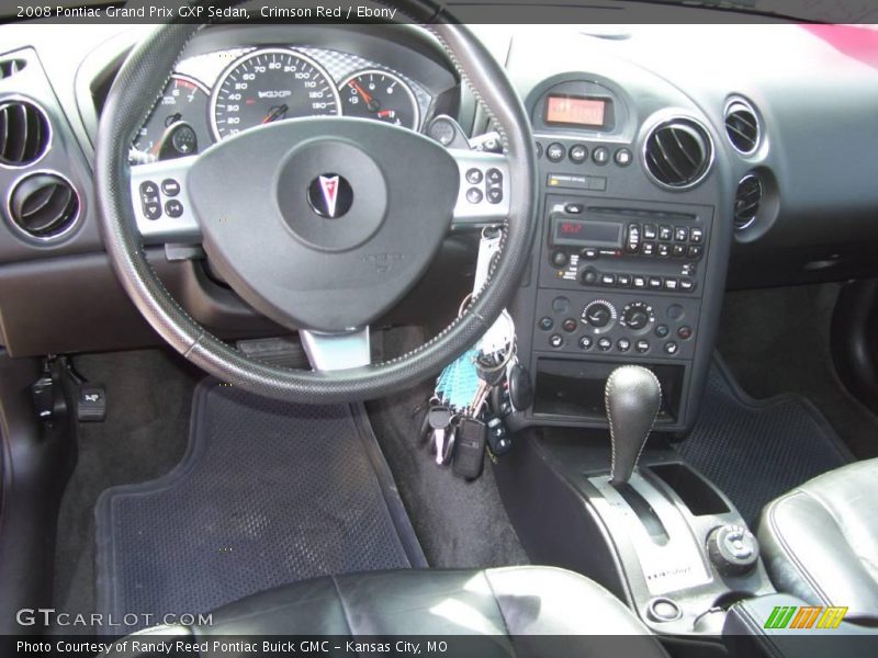 Crimson Red / Ebony 2008 Pontiac Grand Prix GXP Sedan