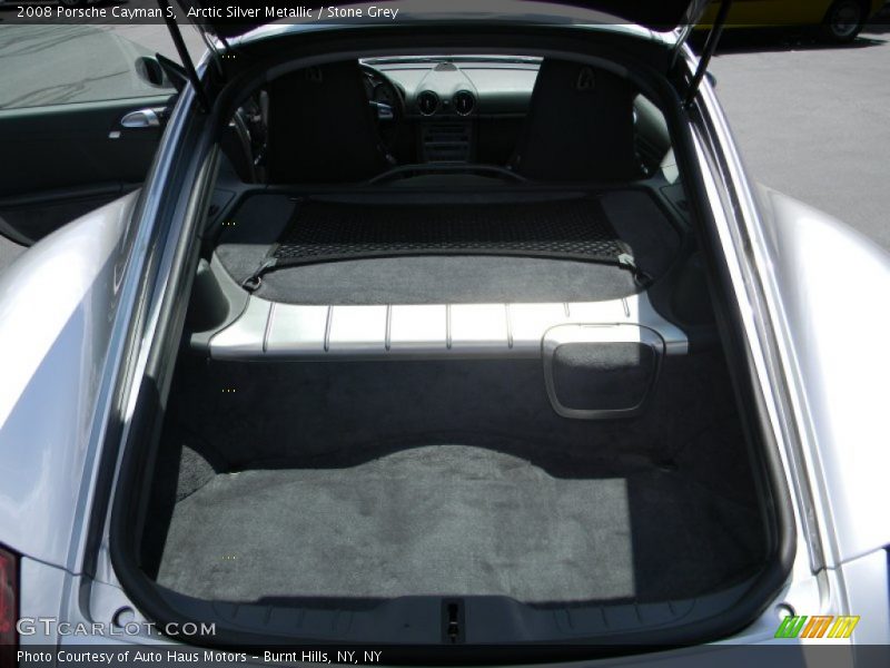 Arctic Silver Metallic / Stone Grey 2008 Porsche Cayman S