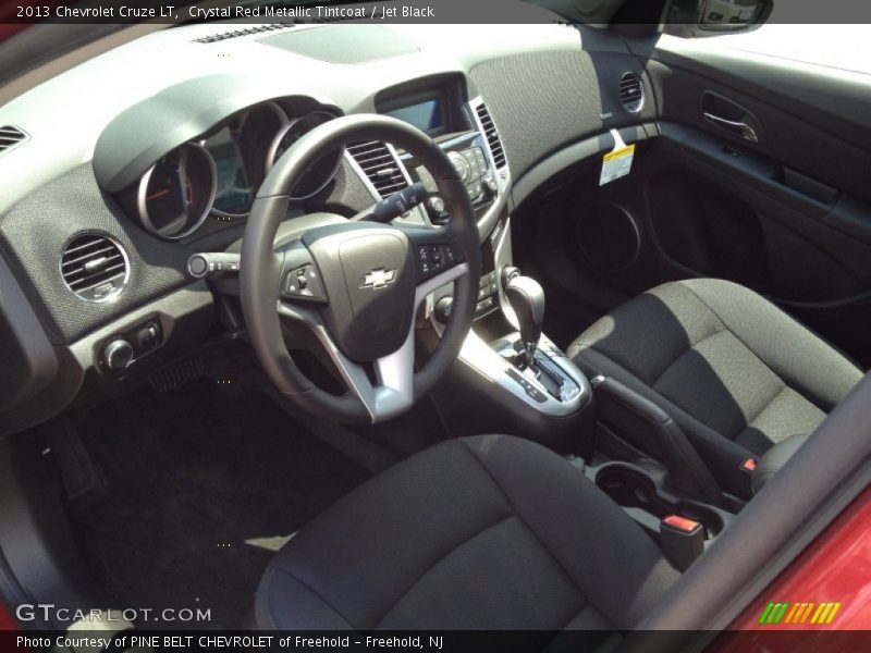Crystal Red Metallic Tintcoat / Jet Black 2013 Chevrolet Cruze LT