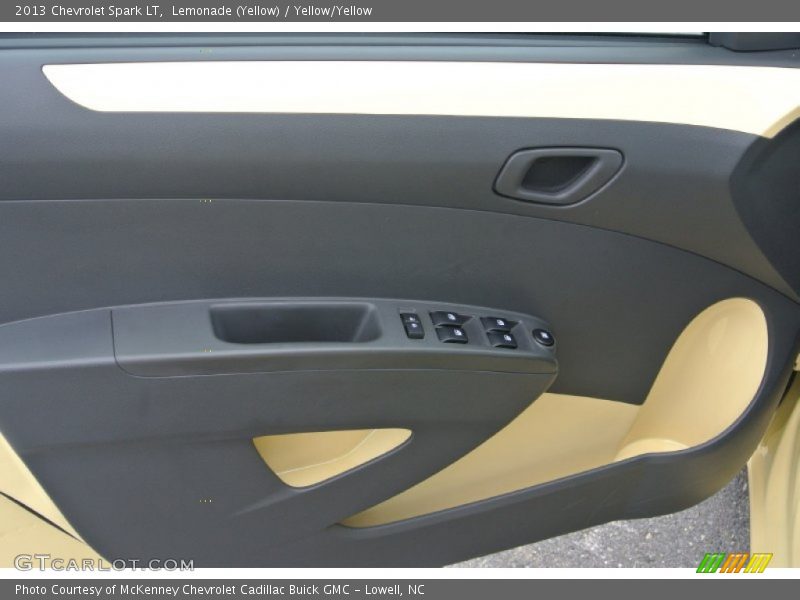 Lemonade (Yellow) / Yellow/Yellow 2013 Chevrolet Spark LT