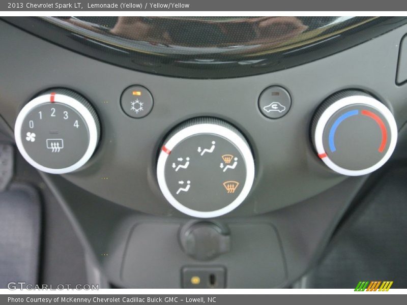 Controls of 2013 Spark LT