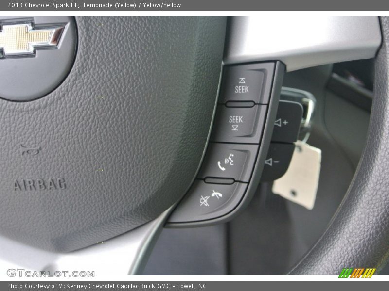 Lemonade (Yellow) / Yellow/Yellow 2013 Chevrolet Spark LT