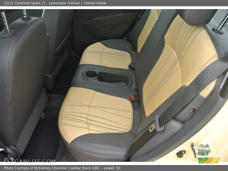 Rear Seat of 2013 Spark LT