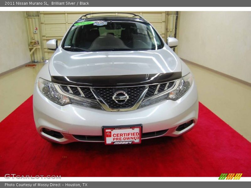 Brilliant Silver / Black 2011 Nissan Murano SL