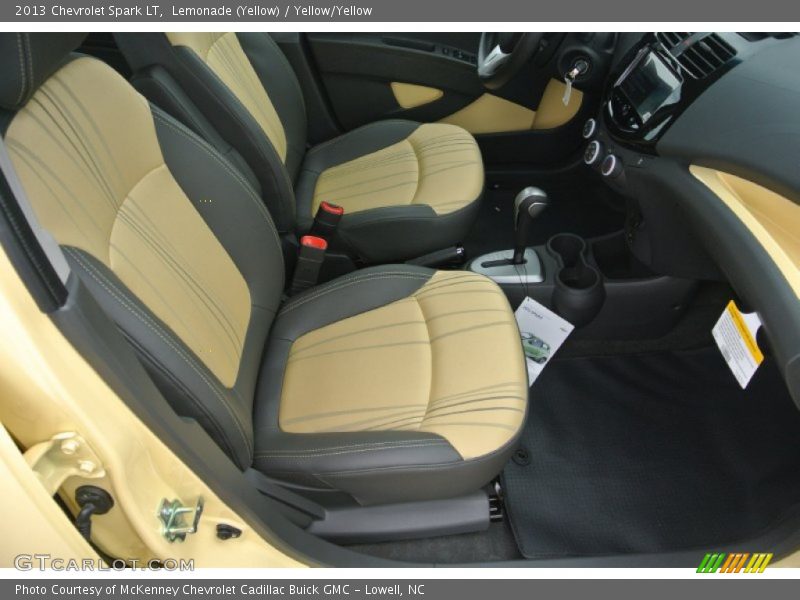 Lemonade (Yellow) / Yellow/Yellow 2013 Chevrolet Spark LT
