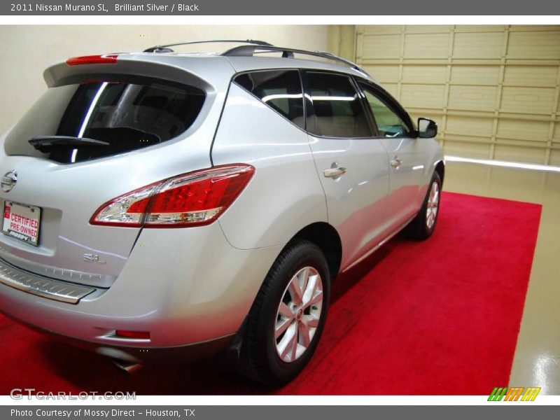 Brilliant Silver / Black 2011 Nissan Murano SL